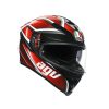 Casco AGV K5 S MPLK TEMPEST BLACK/RED